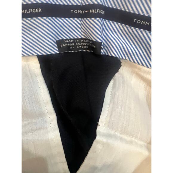 Men’s Tommy Hilfiger Navy Dress Pants - Picture 4 of 6